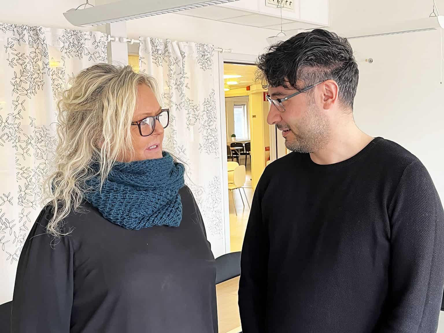 Viktoria Sterner och Yusuf Hazar